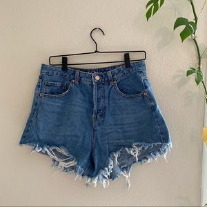 Wild Fable High Waisted Denim Shorts- Size 10